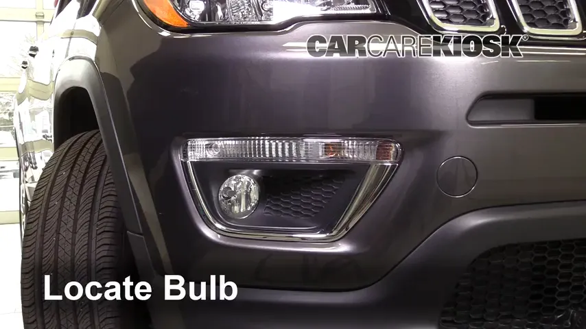 2019 Jeep Compass Limited 2.4L 4 Cyl. Lights Fog Light (replace bulb)